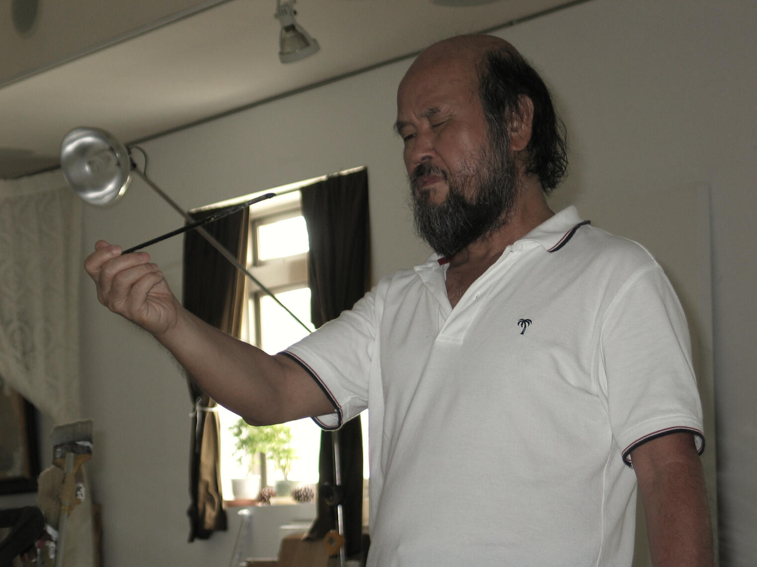 4.創作不要有那麼大的負擔。你不要覺得想到其他的畫家、藝評家,這些都要把他撇開。